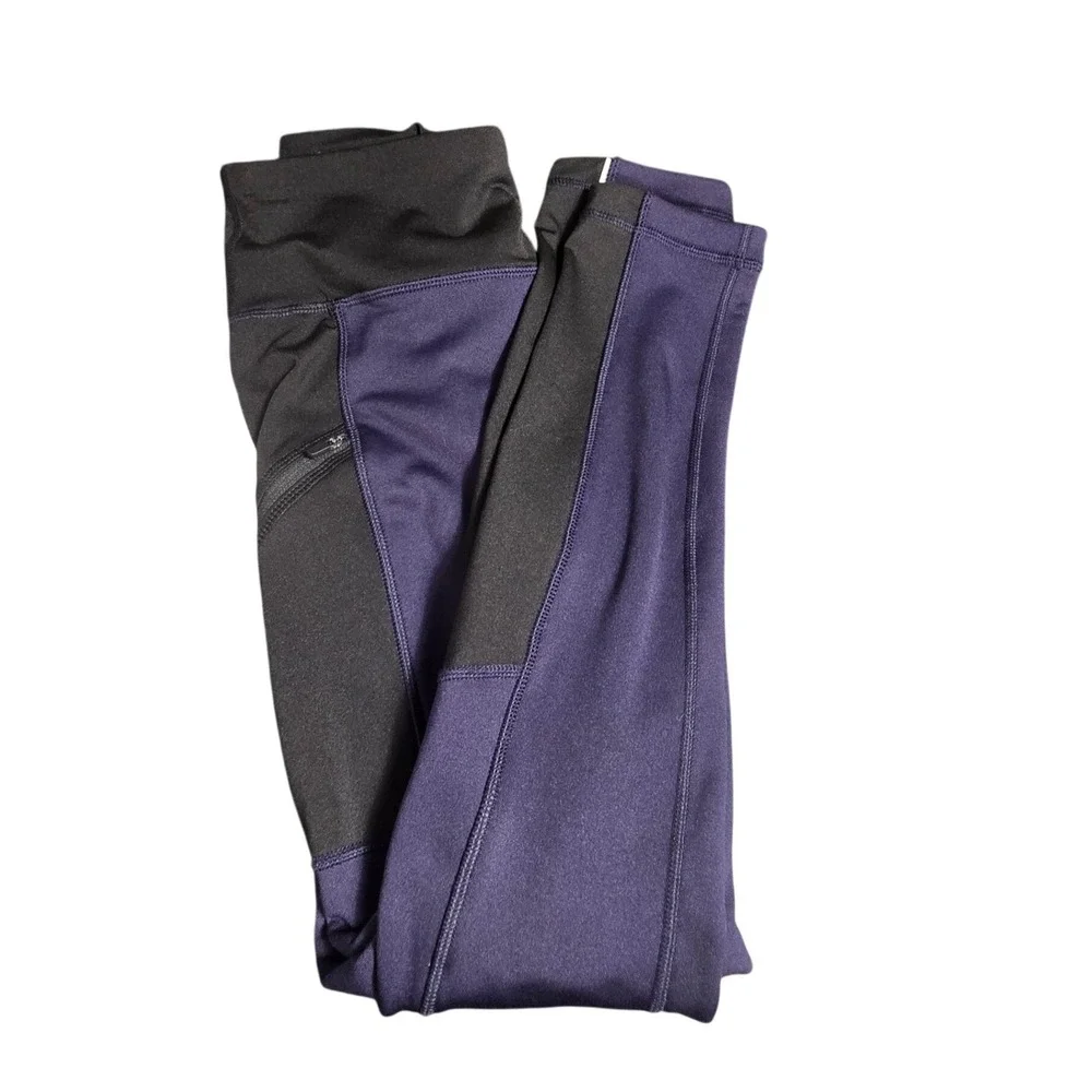Active Life Women Black Lunar‎ Eclipse Athletic Leggings Pants Size Small NWT